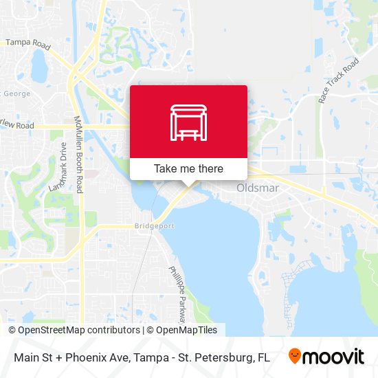 Mapa de Main St + Phoenix Ave