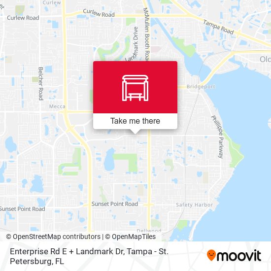 Mapa de Enterprise Rd E + Landmark Dr