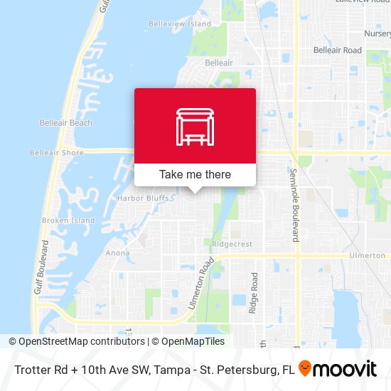 Mapa de Trotter Rd + 10th Ave SW