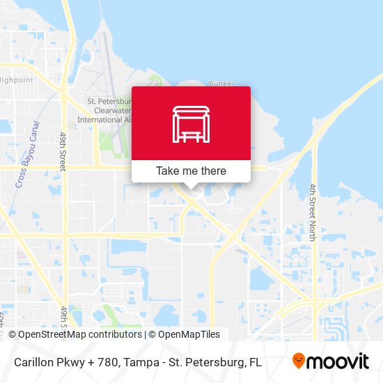 Carillon Pkwy + 780 map