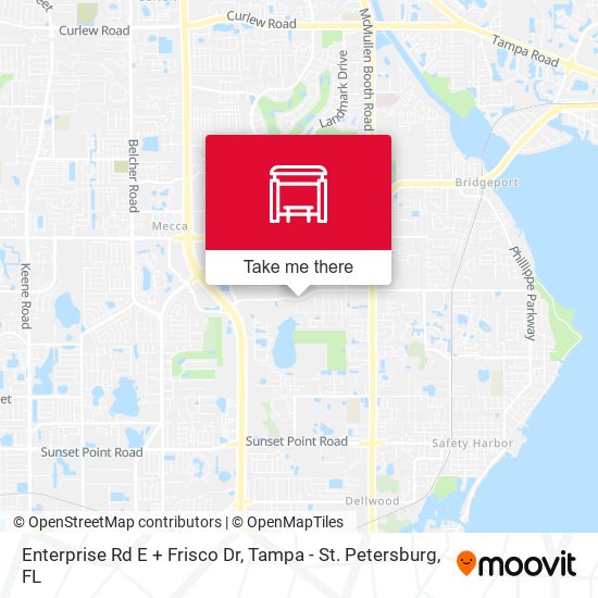 Enterprise Rd E + Frisco Dr map