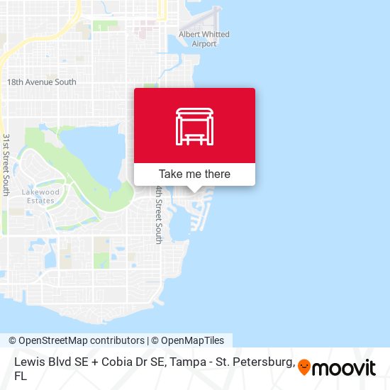 Lewis Blvd SE + Cobia Dr SE map
