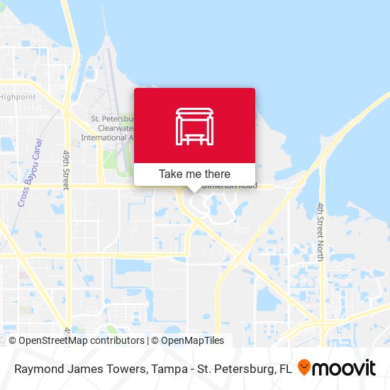 Mapa de Raymond James Towers