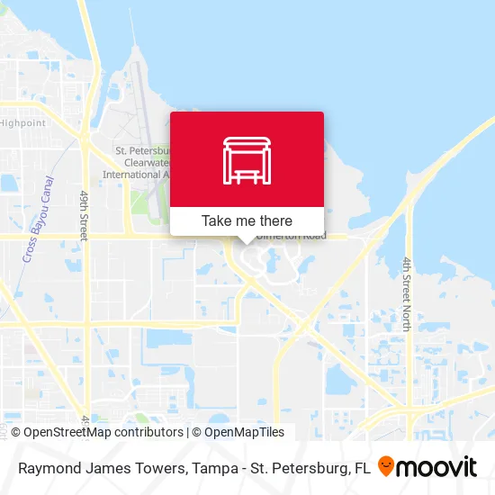 Raymond James Towers map