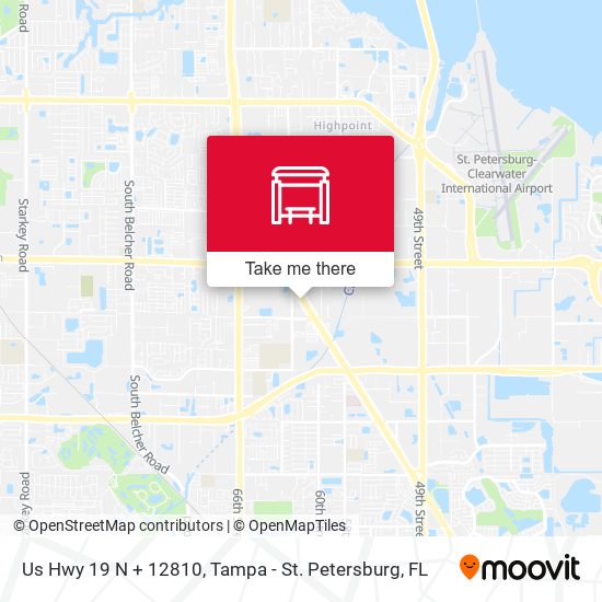 Us Hwy 19 N + 12810 map