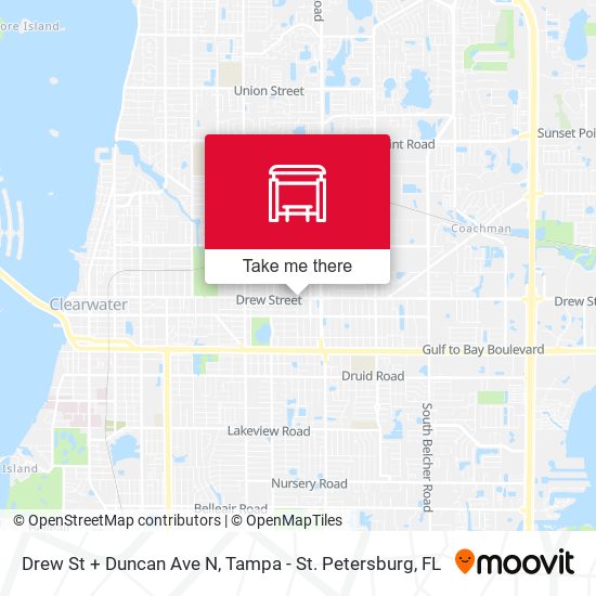 Mapa de Drew St + Duncan Ave N