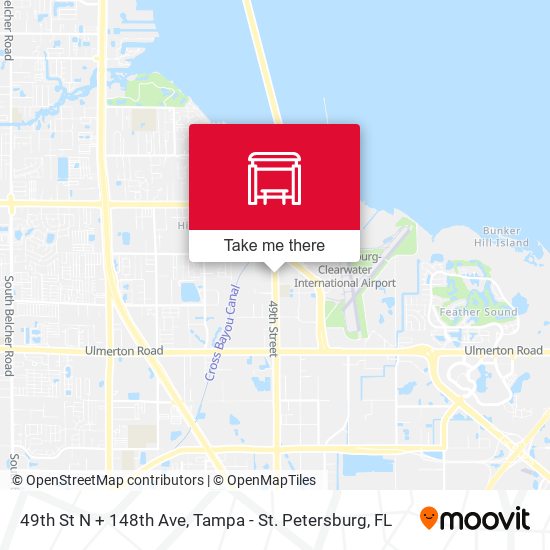49th St N + 148th Ave map