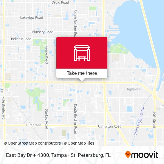 Mapa de East Bay Dr + 4300