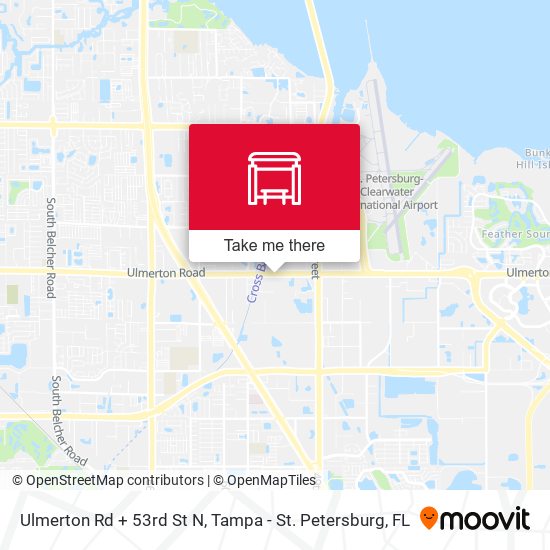 Ulmerton Rd + 53rd St N map