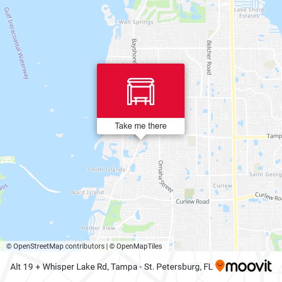Mapa de Alt 19 + Whisper Lake Rd