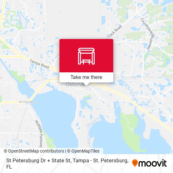 St Petersburg Dr + State St map