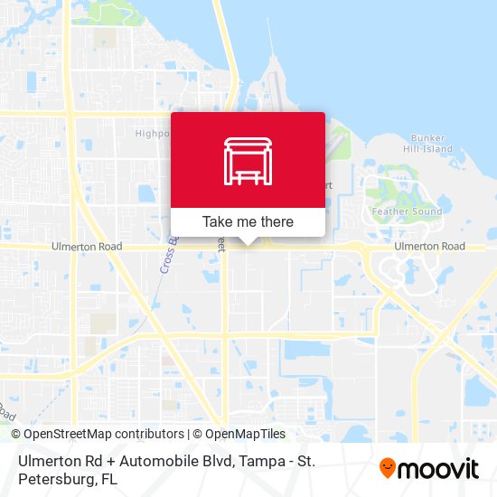 Mapa de Ulmerton Rd + Automobile Blvd