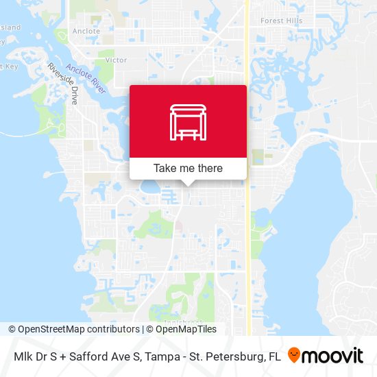 Mapa de Mlk Dr S + Safford Ave S