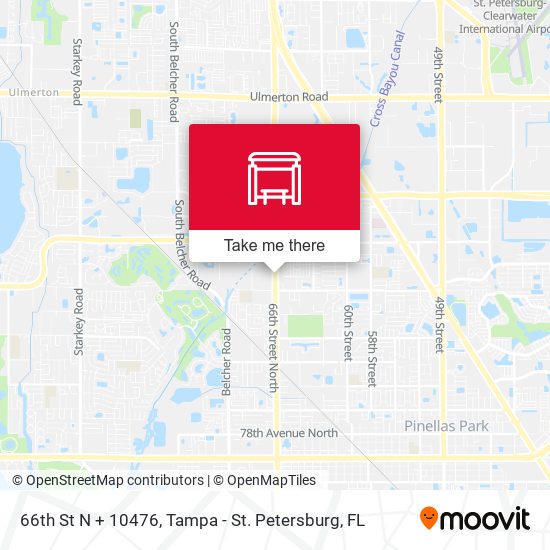 66th St N + 10476 map