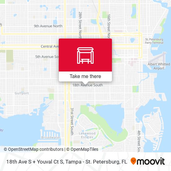 18th Ave S + Youval Ct S map