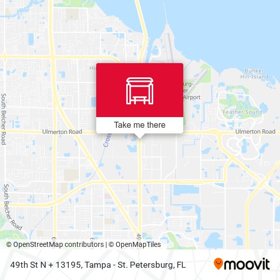 Mapa de 49th St N + 13195