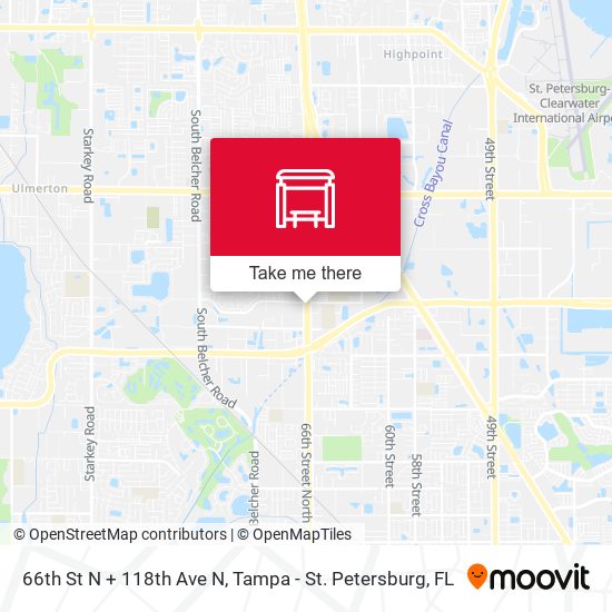 Mapa de 66th St N + 118th Ave N