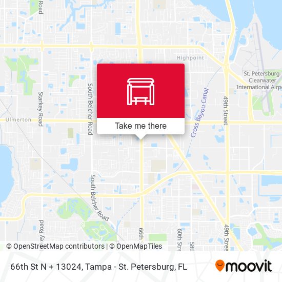 66th St N + 13024 map