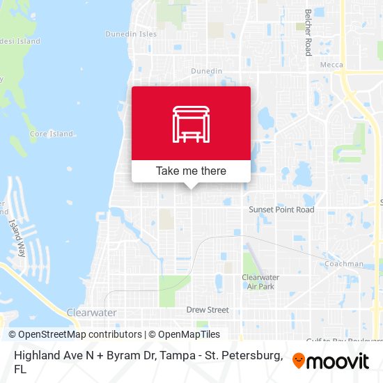 Mapa de Highland Ave N + Byram Dr