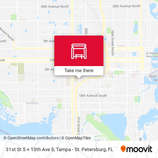 31st St S + 10th Ave S map