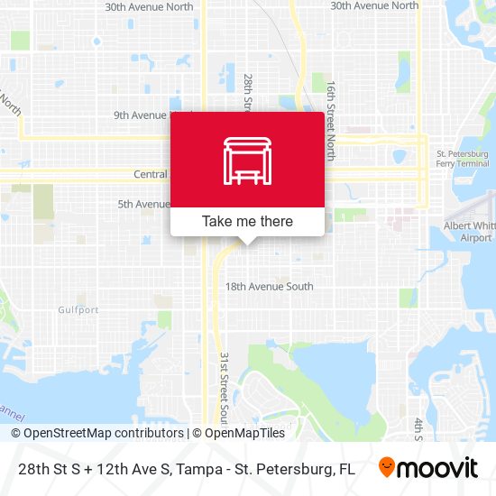 28th St S + 12th Ave S map