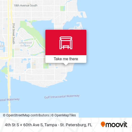 4th St S + 60th Ave S map