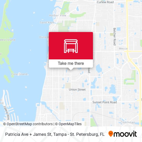 Mapa de Patricia Ave + James St