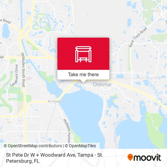 Mapa de St Pete Dr W + Woodward Ave