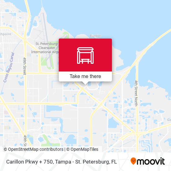 Carillon Pkwy + 750 map