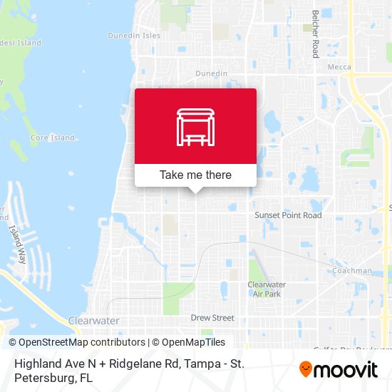Mapa de Highland Ave N + Ridgelane Rd