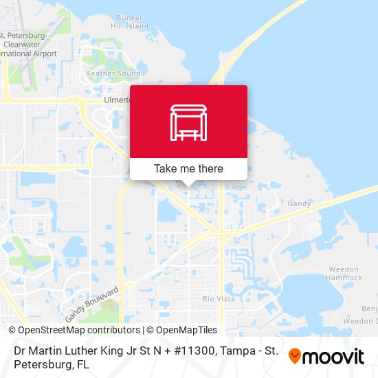 Dr Martin Luther King Jr St N + #11300 map