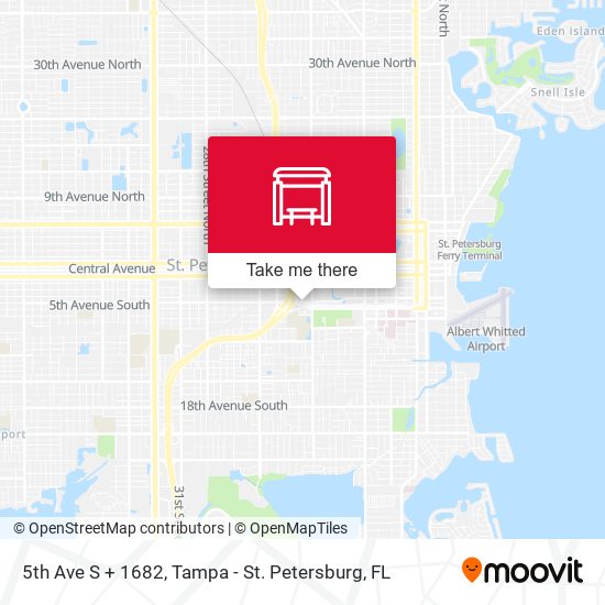 5th Ave S + 1682 map