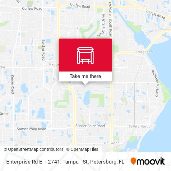 Enterprise Rd E + 2741 map