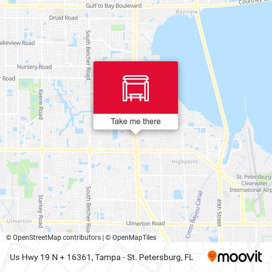 Mapa de Us Hwy 19 N + 16361