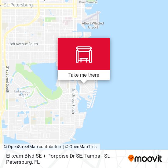 Elkcam Blvd SE + Porpoise Dr SE map