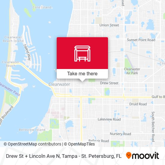 Mapa de Drew St + Lincoln Ave N