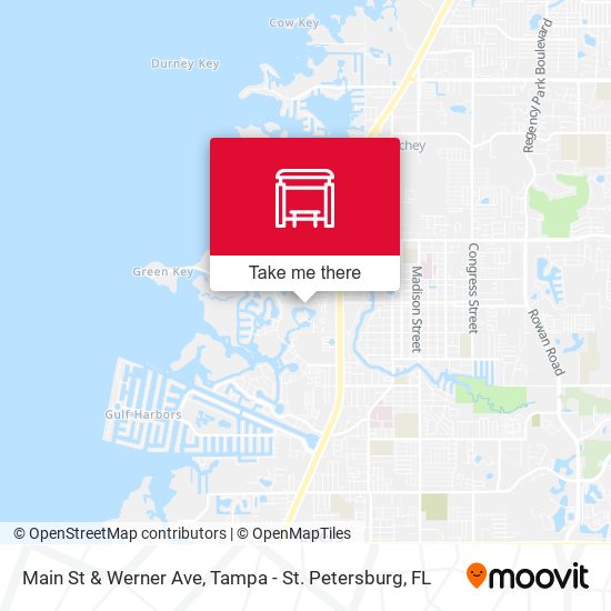 Mapa de Main St & Werner Ave