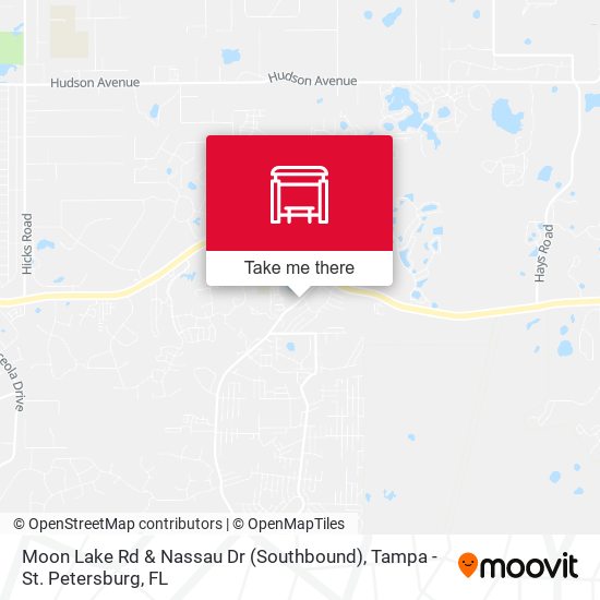 Mapa de Moon Lake Rd & Nassau Dr (Southbound)