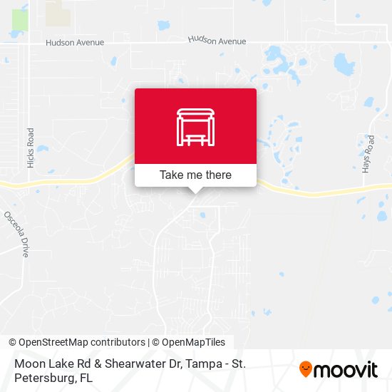 Moon Lake Rd & Shearwater Dr map