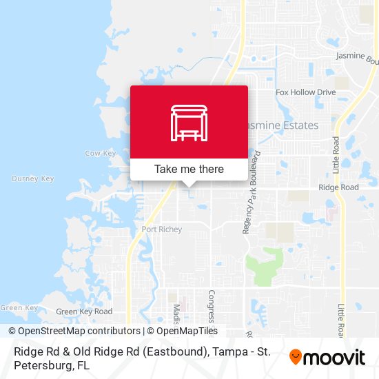 Ridge Rd & Old Ridge Rd (Eastbound) map