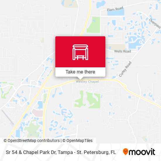 Sr 54 & Chapel Park Dr map