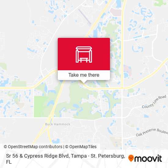 Sr 56 & Cypress Ridge Blvd map