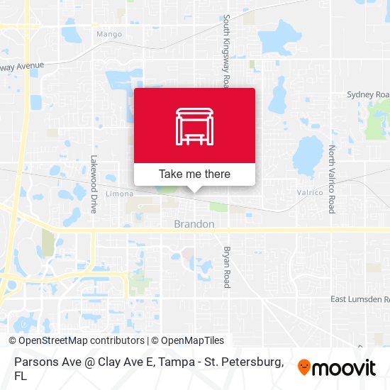 Parsons Ave @ Clay Ave E map