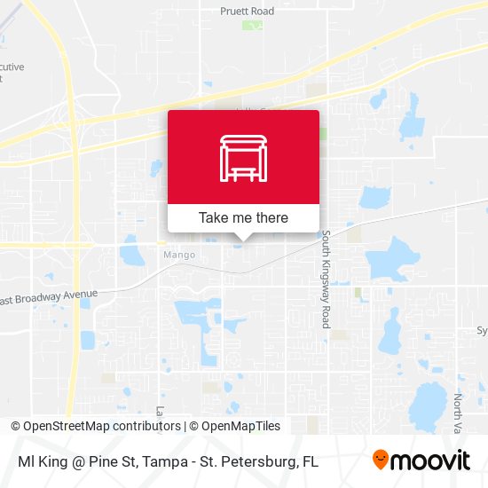 Ml King @ Pine St map