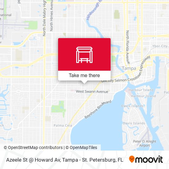 Azeele St @ Howard Av map