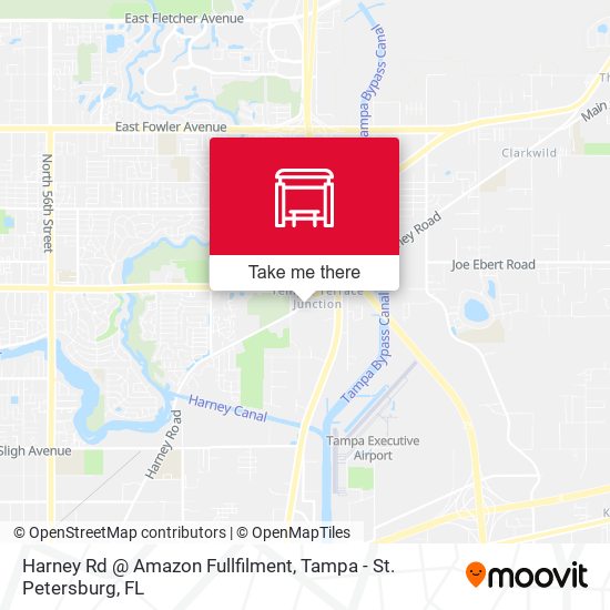 Mapa de Harney Rd @ Amazon Fullfilment