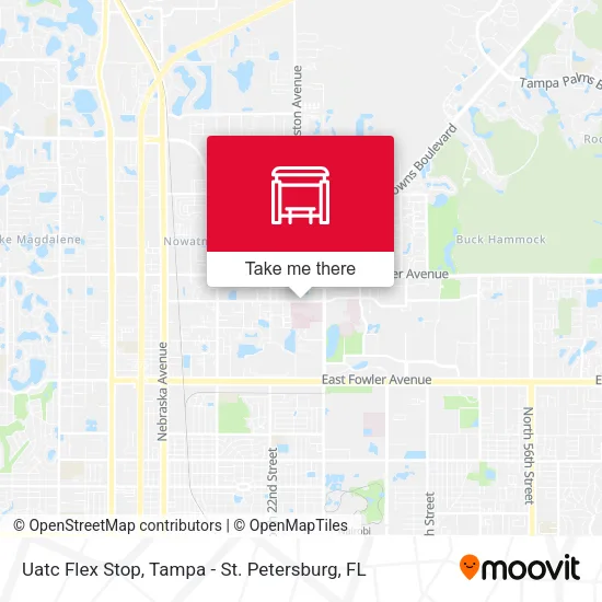 Mapa de Uatc Flex Stop