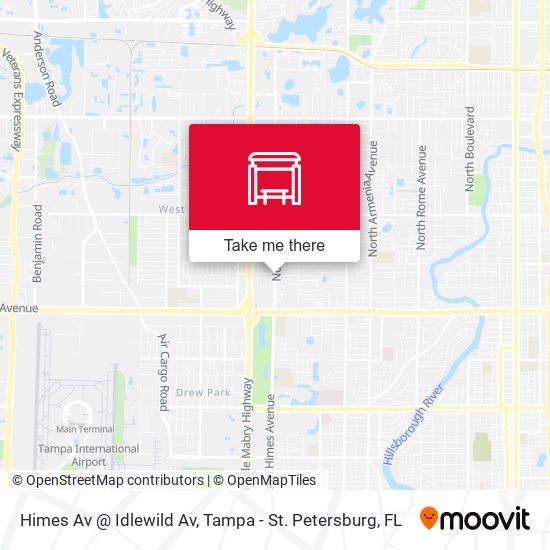 Himes Av @ Idlewild Av map