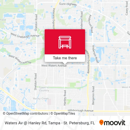 Waters Av @ Hanley Rd map