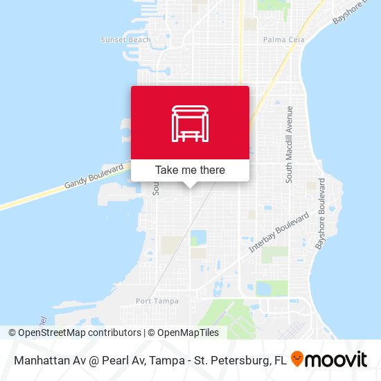 Manhattan Av @ Pearl Av map